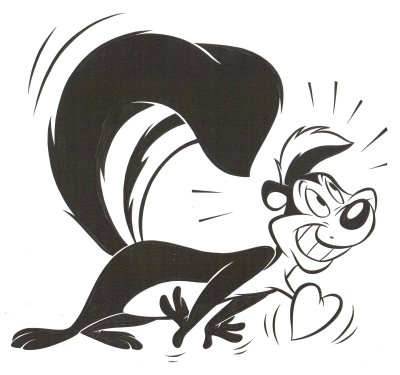 Cartoon French Skunk